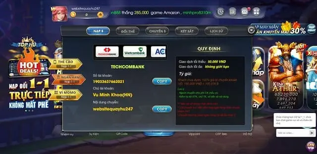 Hướng dẫn cách đăng ký tài khoản trên trang web game M788 - M788